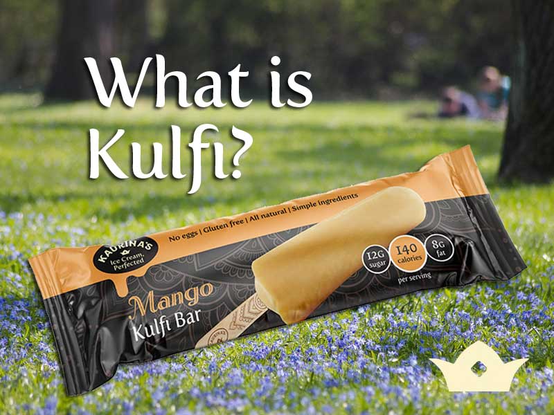Park view and kulfi bar to illustrate what is kulfi