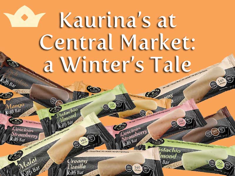 huge pile of kulfi bars to illustrate Kaurina's at Central Market