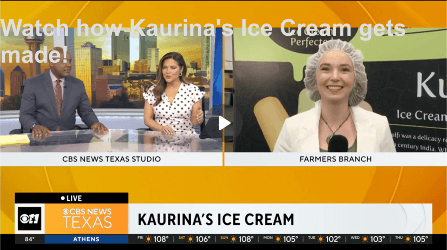 Watch How Kaurina's Ice Cream Gets Made